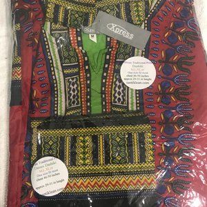 Traditional Unisex African Dashiki Medium